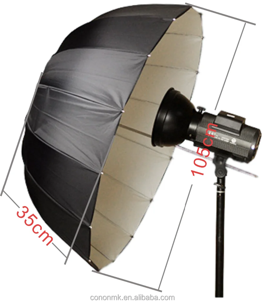 High Quality 105 Or 85cm Deep Parabolic Soft Umbrella Of Photo Studio