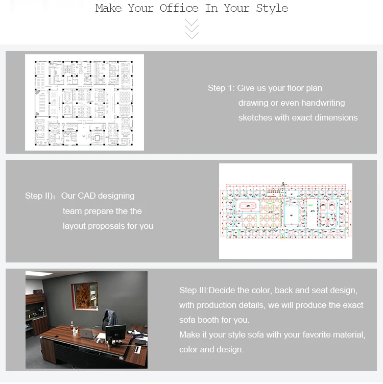 Modern Ceo Office Table Office Furniture Executive Manager Office