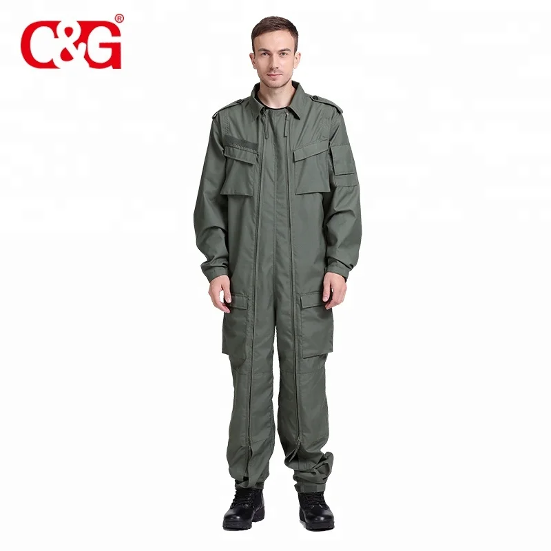 

C&G Olive Green Tanker Suit/Coverall, Sage green