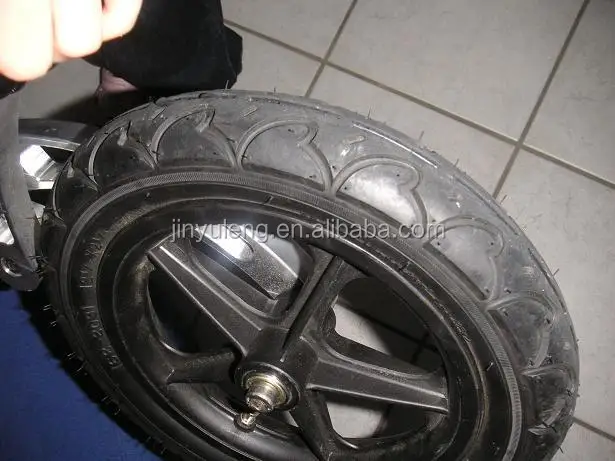 12 inch steel spoke bicycle wheels pneumatic rubber tire balance car wheel