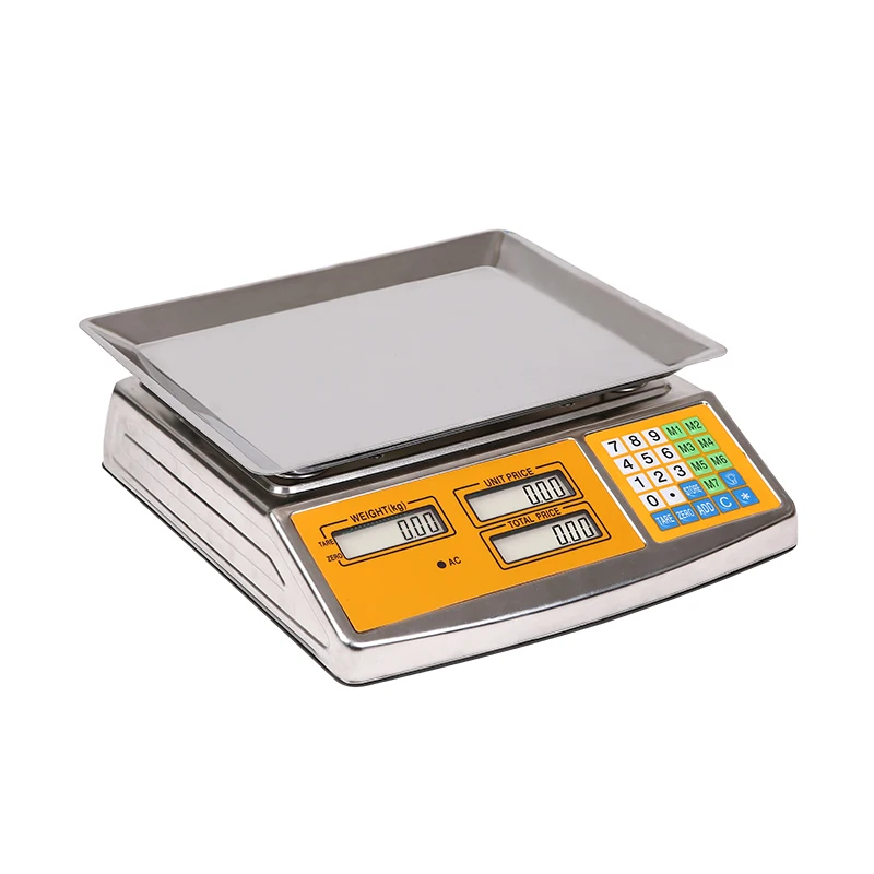 Factory Sales Electronic Scale 40kg Sri Lanka Digital Price Computing