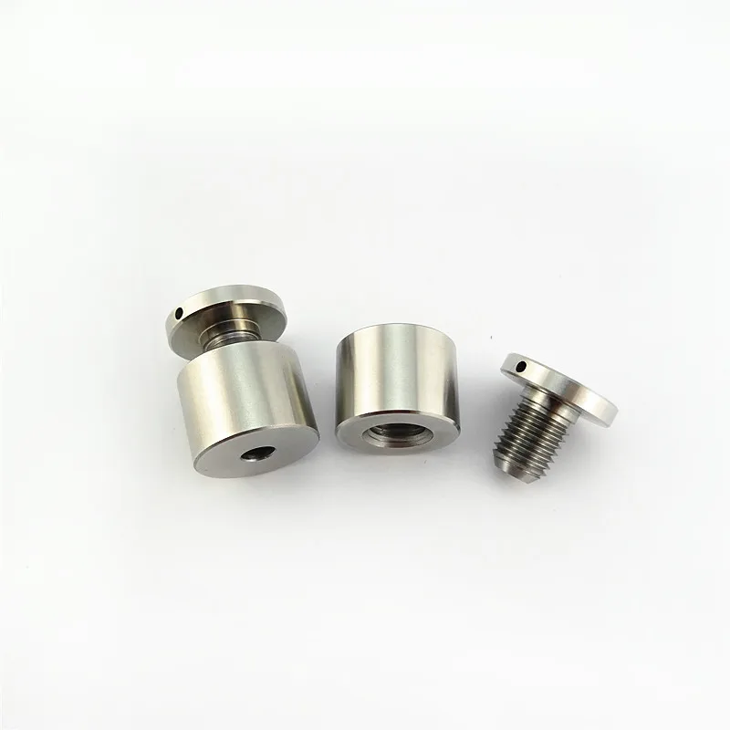 Anodized Aluminum Round Standoff Stainless Steel Wall Mounted Sign