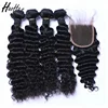 Deep Wave Best Selling 9A Grade Virgin Mink Raw Unprocessed Brazilian Hair Cuticle Aligned Hair Bundles For Wholesale