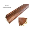 QD-002 Waterproof Fire-retarding Plastic Wall Decor 36mm Corner Line WPC Decorative Wall Panel