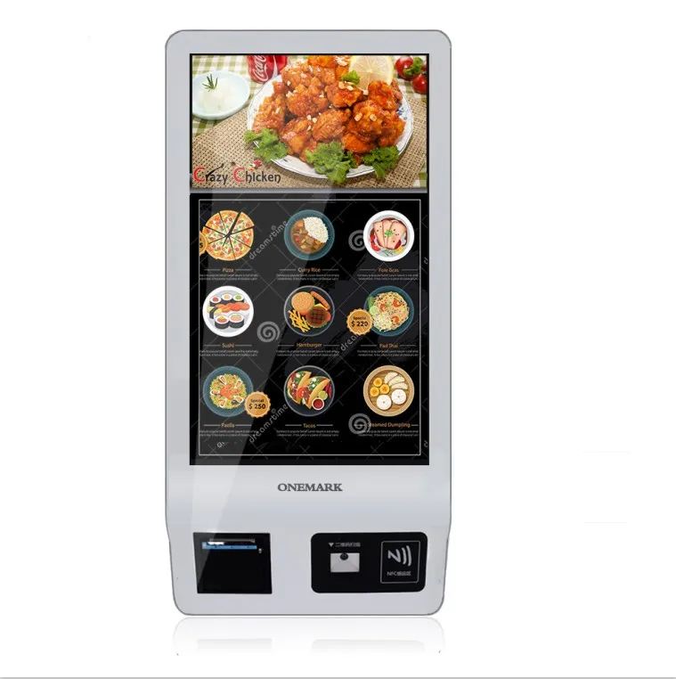 32inch Restaurant Multi Touch Self Service Ordering Payment With