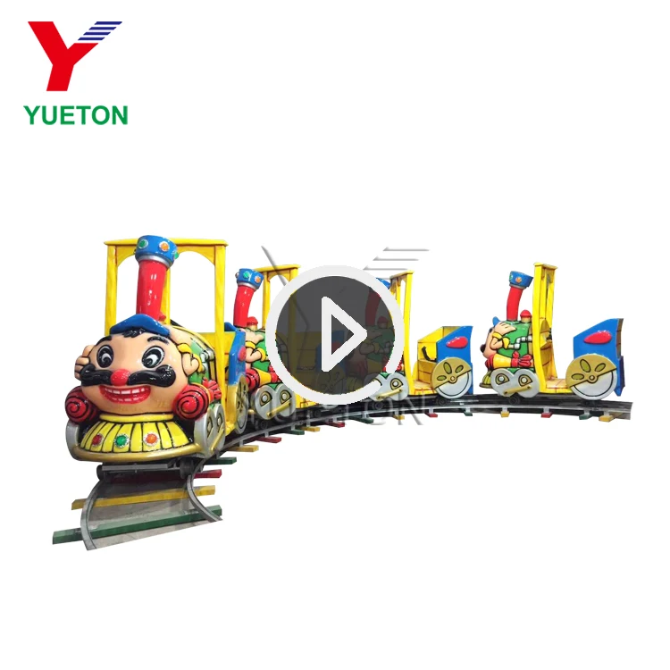 

Amusement Park Ride Supplies Children Size Small Miniature Electric Track Trains For Sale, Customized