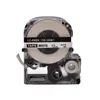 Puty tepra pro label printer black on white ss12kw label printing tape 12mm lc tape for kingjim