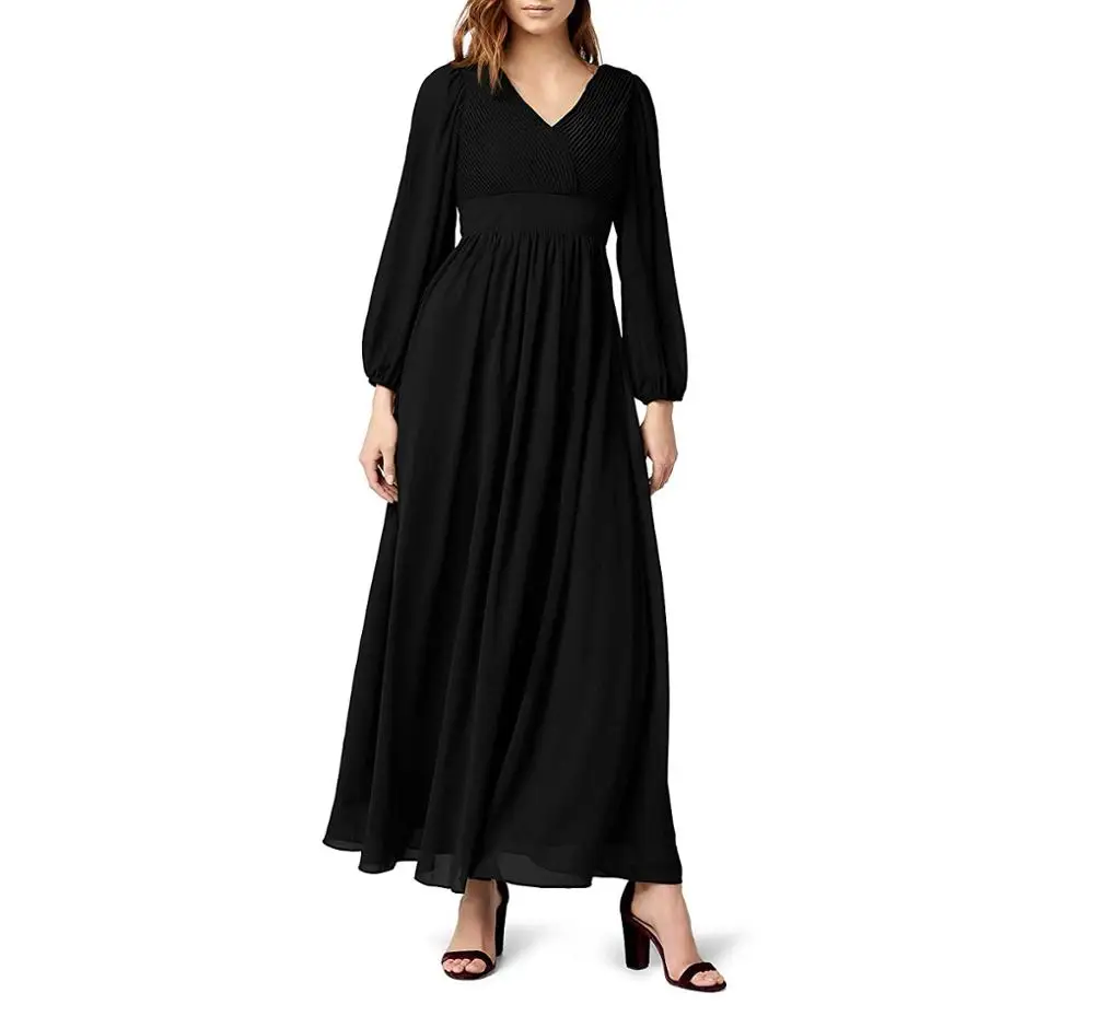 woolen maxi dress