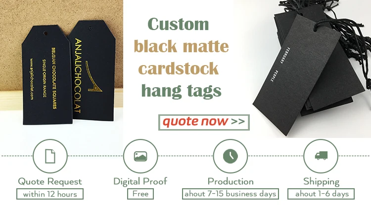 Paper Swing s Clothing s With Embossed Black Matte Cardstock Hangtags For Clothing Own Logo Buy Black Matte Cardstock Hang Paper Clothing Hang Custom Design Hang Product On Alibaba Com