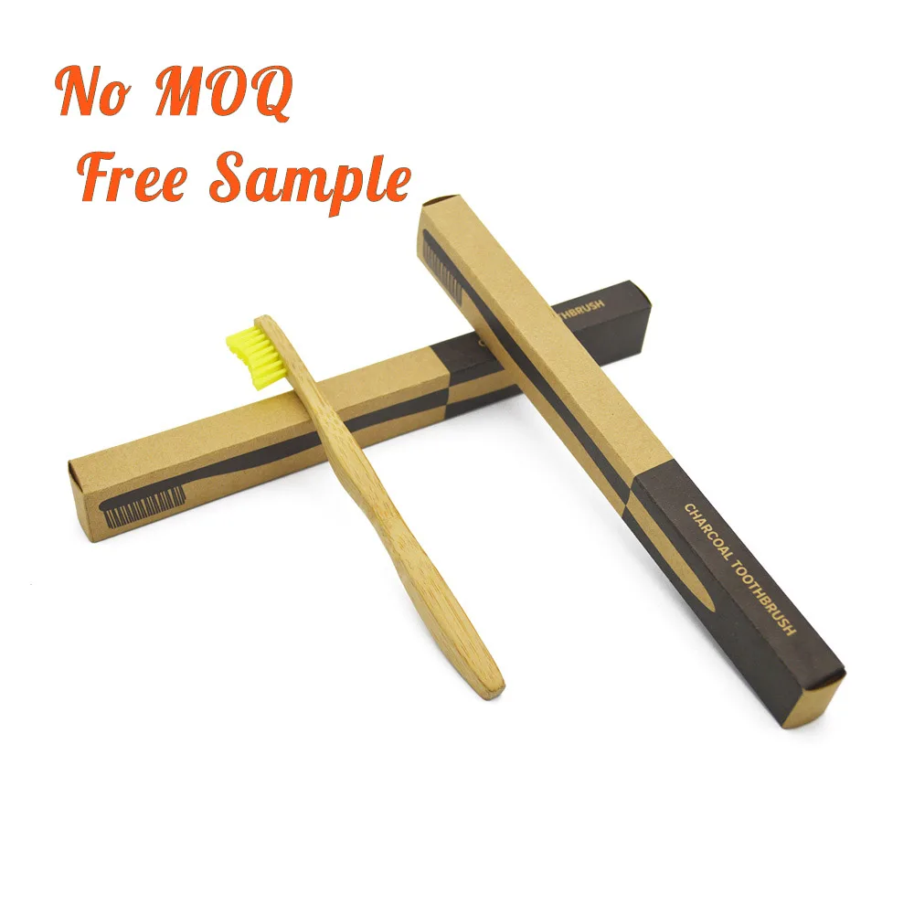 

2019 Bamboo toothbrush kid soft bristle