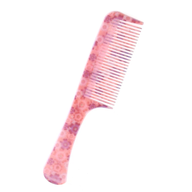 pink hair comb