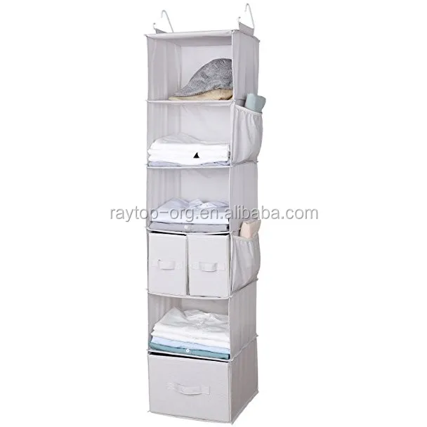 hanging clothes organizer