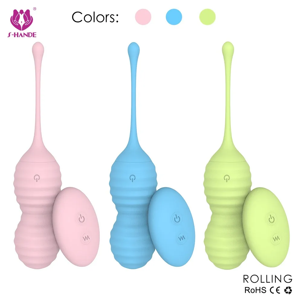 Rechargeable Electric Tight Vagina Stress Ball Sex Toy Sex Ball