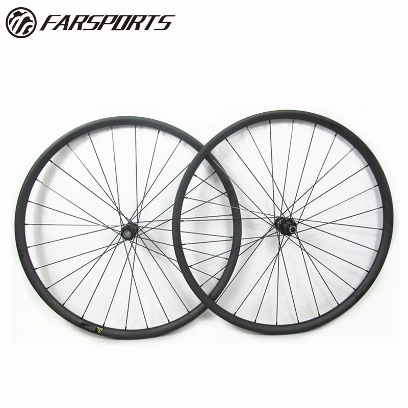 

Only 1280g !! Toray carbon mtb wheels 29er carbon bicycle wheels with Extralite hub super performance
