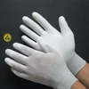 LN-8002 Cheap white cotton working gloves double knitted cotton gloves