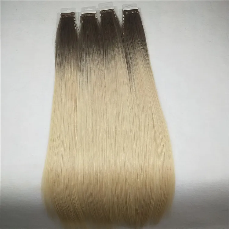 

new arrival popular colors 16" 18" 20" 22" human tape hair extensions cuticle aligned hair