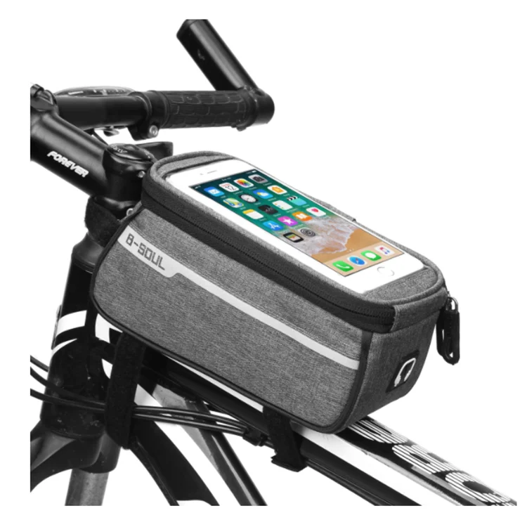 

Waterproof bike bicycle bag fits cell phones below 6.0 inches, Black;red;grey;blue