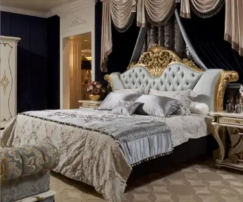 Bisini New Classic Luxury Dubai Bed Designs - Buy Bedroom ...