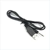 2.5mm to usb charging cable,usb to 25mm dc charging cable