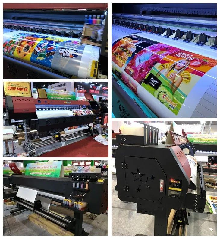 Cmyk Color Digital Photo Lab Printing Machine In China With Xaar 1201