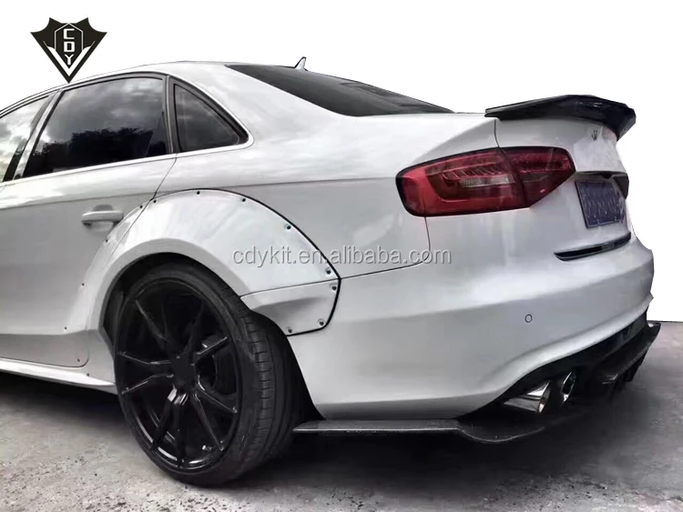 A4 body kits MB wide body kits carbon fiber for Audi A4 B9/RS4