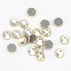 wholesale 10mm hot fix crystal with strass round metal claw/rhinestones setting for Dress jeans Jewelry accessory