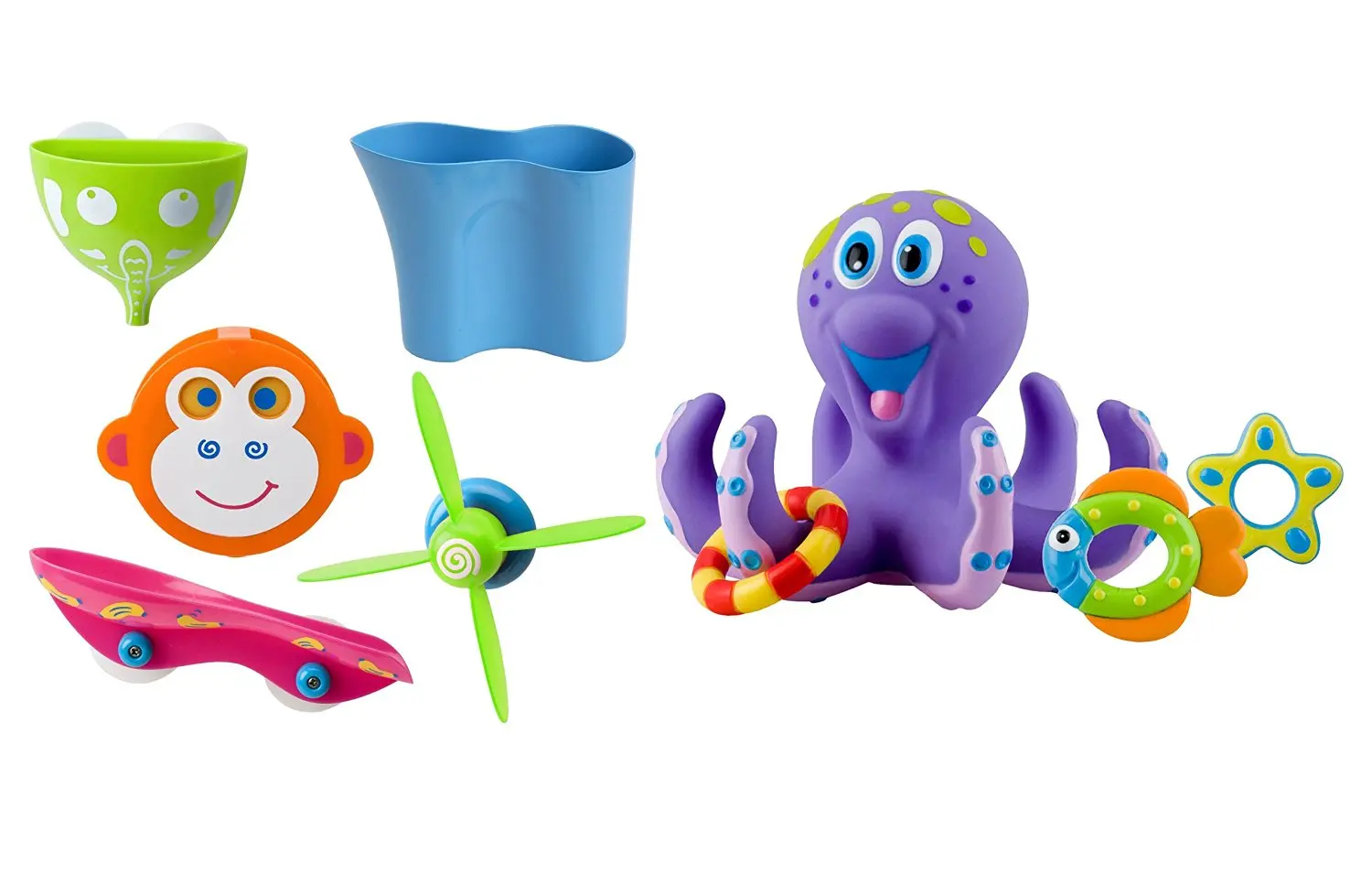 jungle bath toys