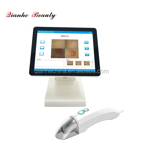 

Touch screen UV 3D facial skin analyzer machine for beauty salon