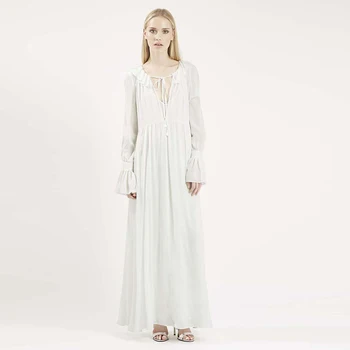 white maxi dress in store