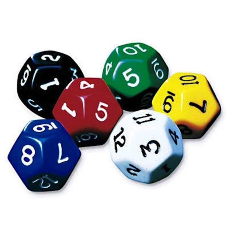 Custom Standard Medium Colorful Plastic Game Dice Buy