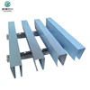 China aluminum suspended false aluminum ceiling baffle Aluminum ceiling tile