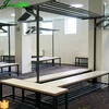 Wholesalers guangzhou double side dressing room fitting room bench