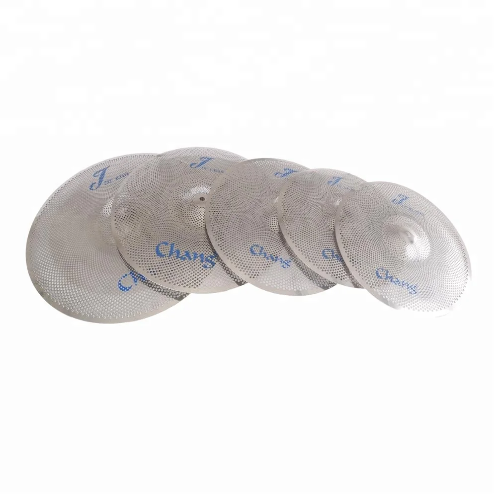 

Chang Cymbals J series Mute Cymbals Pack, Silver color