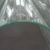 Hight safety jumbo size low iron ultra white clear curved tempered laminated glass
