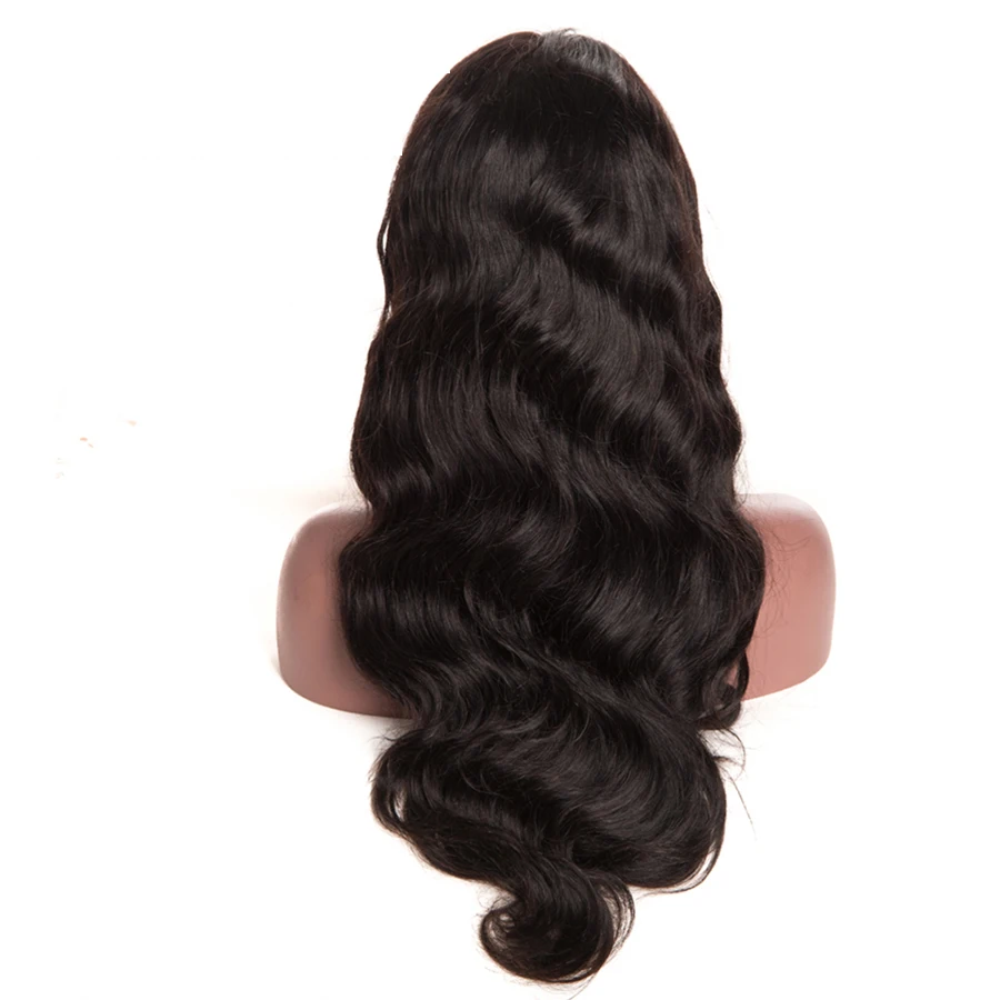 

Full Lace Human Hair Wigs With Baby Hair Pre Plucked Hairline Brazilian Remy Body Wave Hair Full Lace Wigs Bleached Knots, N/a