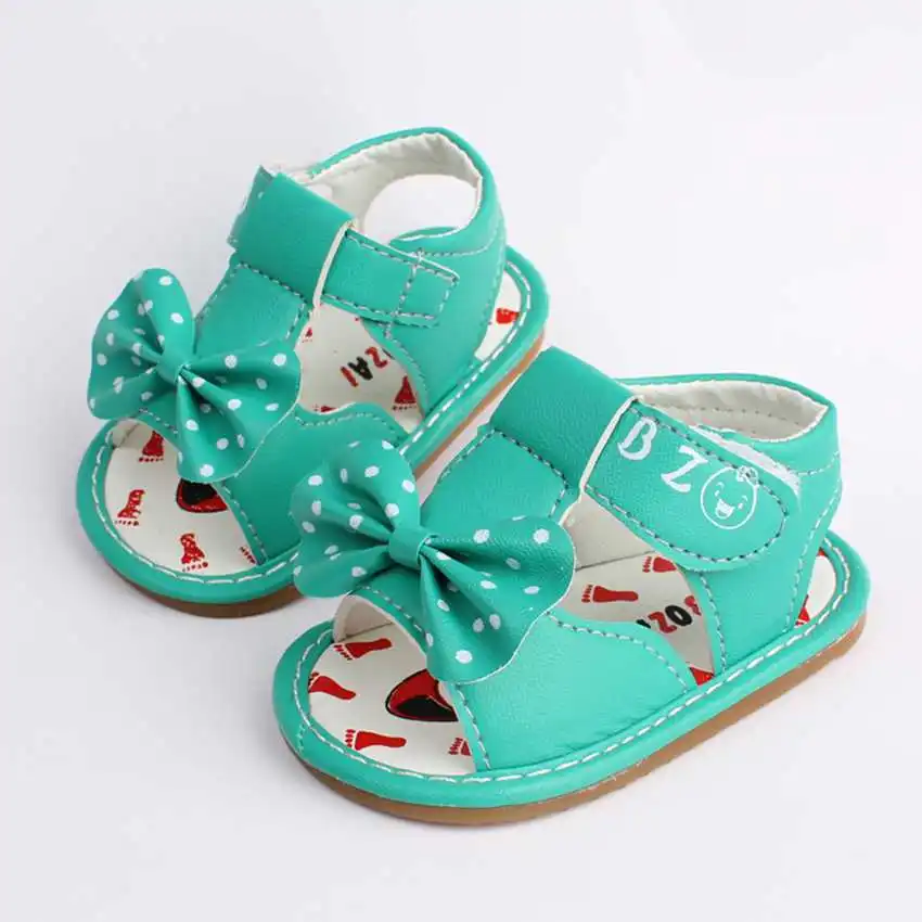 5 colors 2016 Summer Kids Children shoes Bow Girls Princess sandals Children sandals Girls beach shoes