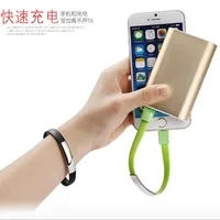 

2017 New Portable Wrist Bracelet 20CM Short Charger Data Micro USB Cable