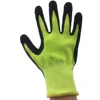 Color Hot Selling HPPE knitted Level5 CE En388 nitrile sandy coated gloves anti cut wear resistent/non slip safety hand gloves