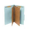 Medical Record A4 Kraft Paper recycled pressboard Classification 2-Hole manila File Folder with fasteners