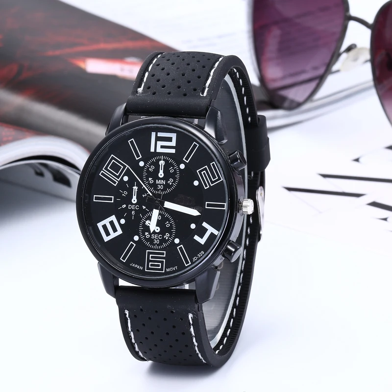 
Personalized Big Digital Dial Quartz Wrist Mens Sport Watch Outdoor Man Watches 