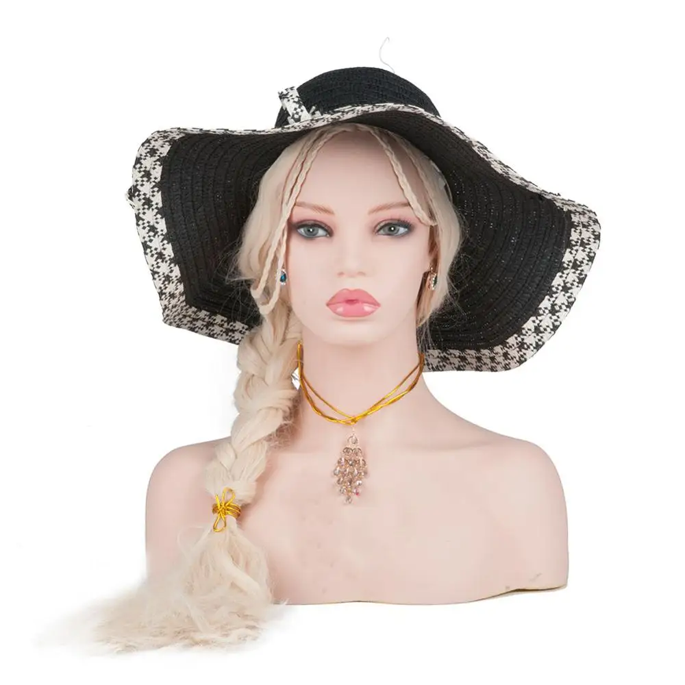 

2018 Top Quality Mannequin Head Manikin Head Bust with Shoulders or Wigs Sunglasses Earrings Necklace Display