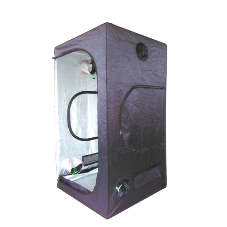600D / 1680D Fabric 2 in 1 Greenhouse Grow Tent 50*50*100cm