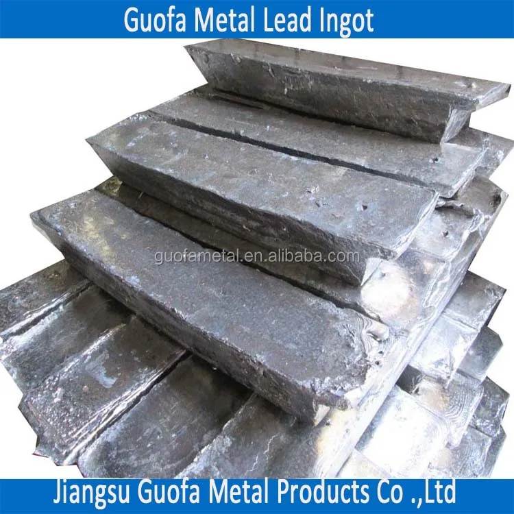 
High Quality 99.99 % Purity Lead Ingot With Low EXW Price 