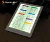 best quality bar Luminous menu single page led lighting backlit menu