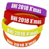Child Customized Wristband Painted New Promotional Gift Rainbow Color One Direction 1d Energy Armor Rubber Silicone Bracelet
