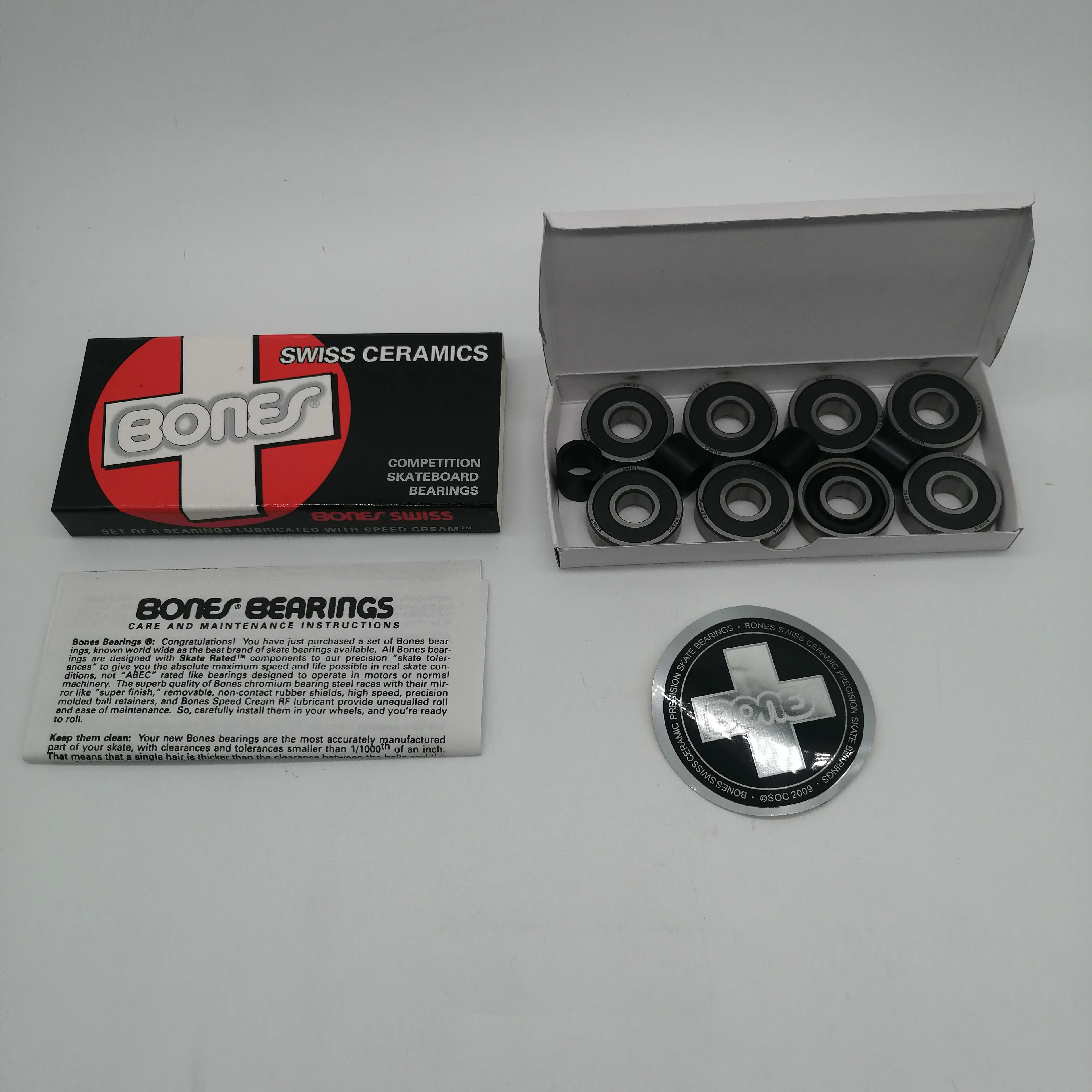 
Swiss ceramic ball 608 skate ball bearing 608 