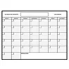 48 x 36 inch Wall Calendar Poster dry erase wall calendar nano technology laminated monthly schedule