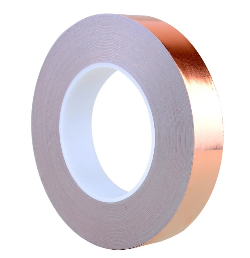 Thermal Conductivity Copper Foil Emi Shielding Fabric Electronic Industry Copper Foil Tape With