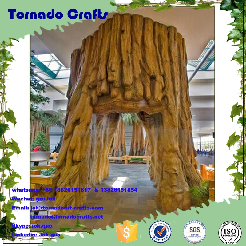 Highlevel Design Outdoor Artificial Tree House Simulation Artificial