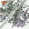 Wholesale Top grade quality dmc Hot fix Stones Crystal AB Rhinestone flatback iron on dress